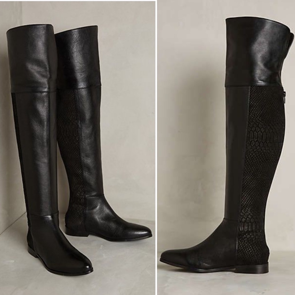 Seychelles Victory Lea-Croco OTK Boots